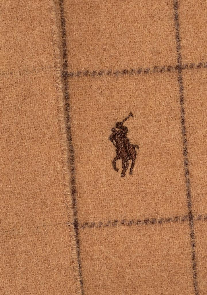 Ralph Lauren Reversible Windowpane Scarf