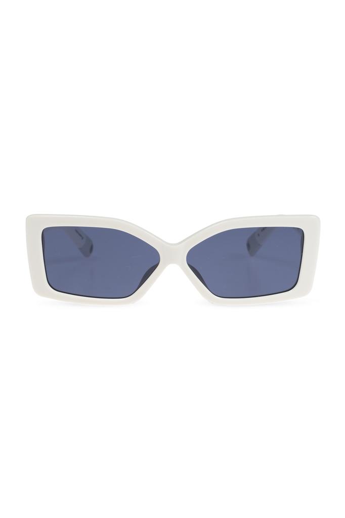 Jacquemus Jacquemus Rond Carre Geometric Frame Sunglasses Jacquemus Jacquemus Rond Carre Geometric Frame Sunglasses