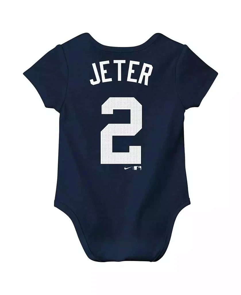 NIKE Baby Boys and Girls Derek Jeter Navy New York Yankees Fuse Name Number Bodysuit 3
