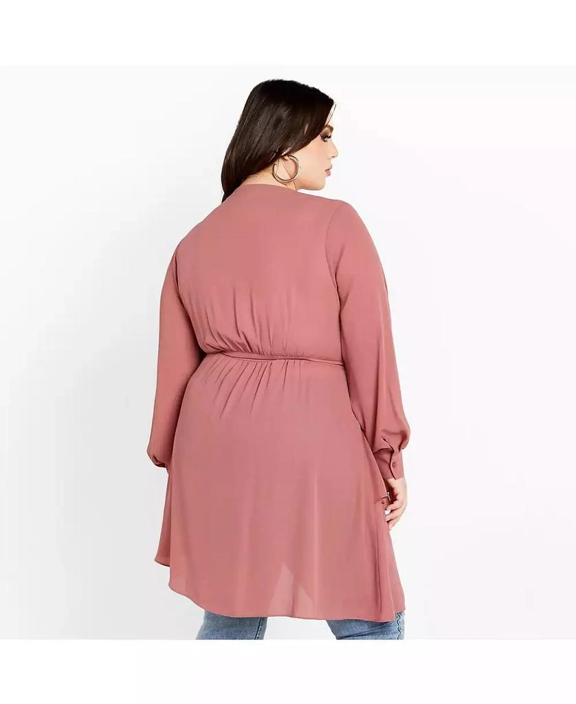 City Chic Womens Plus Size Shibara Top 2