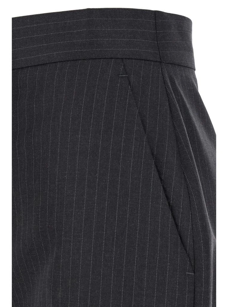 Alexander McQueen Alexander McQueen High Waist Straight-Leg Pants 3