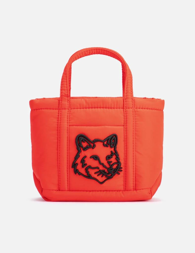 Maison Kitsune FOX HEAD PUFFER MINI TOTE 2