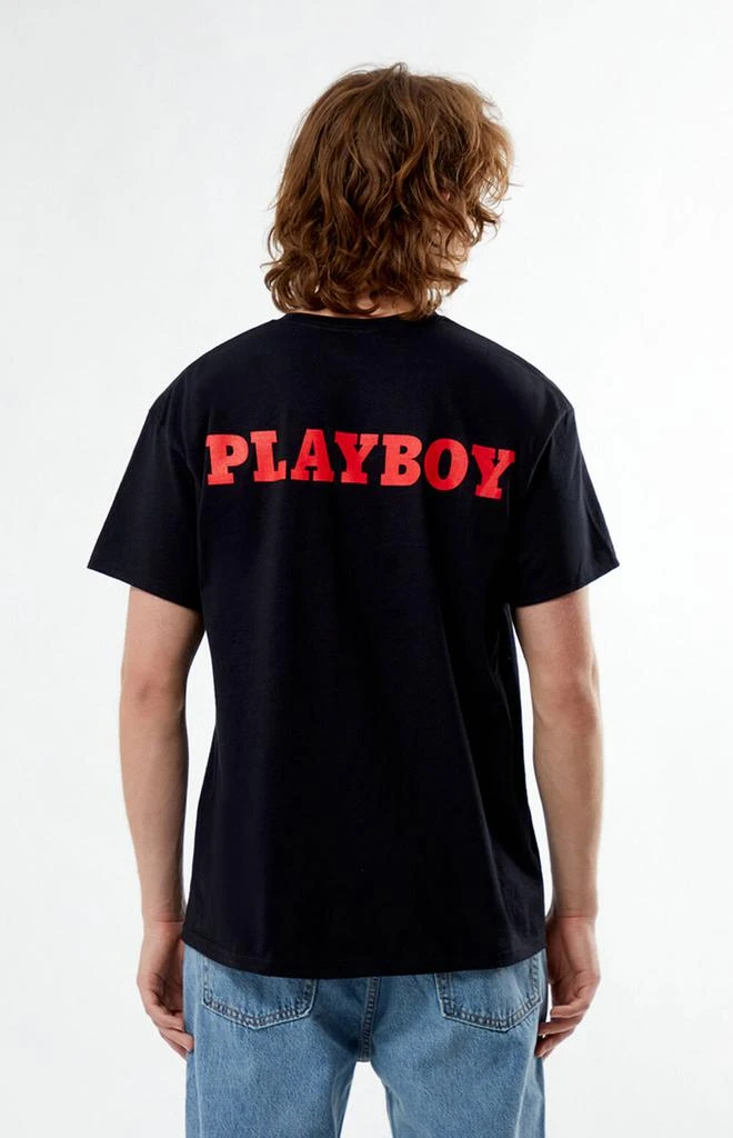 Playboy By PacSun Half Bunny Logo T-Shirt 3