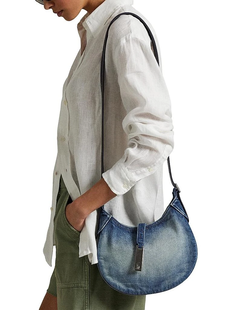 Ralph Lauren Denim Hobo Bag 7