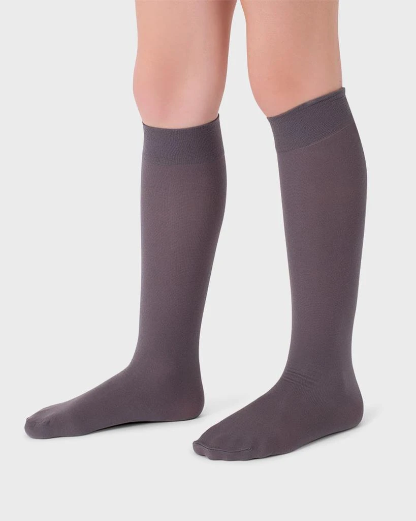 Mama Luma Girl
s Matte Knee-High Socks, Size 2-12