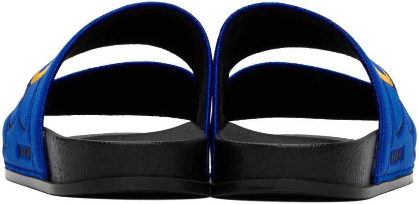 Marni Blue Trompe L'œil Slides 2
