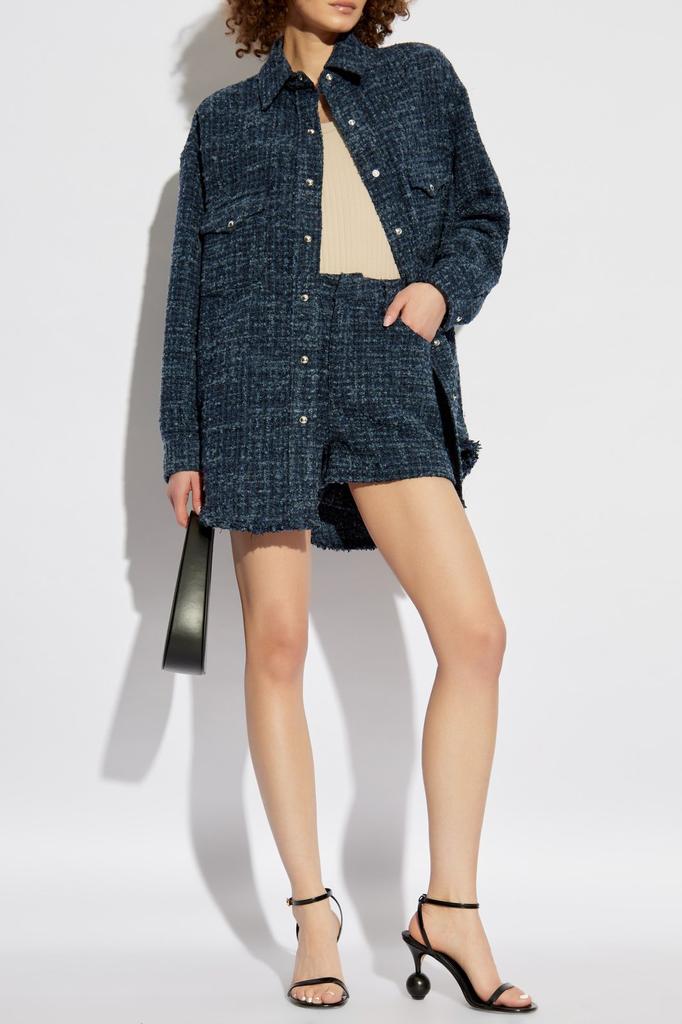 IRO Iro Textured Button-Up Casual Top