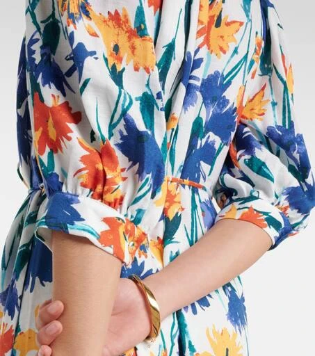 Diane von Furstenberg Drogo floral maxi dress 5