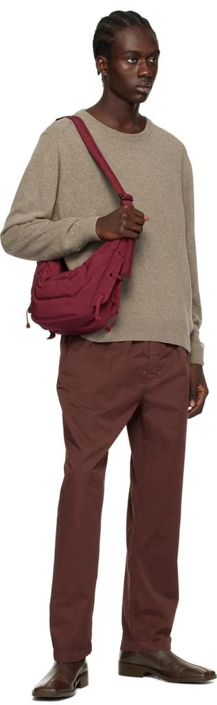 Lemaire Red Small Soft Game Bag 4