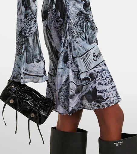 Acne Studios Printed wrap dress 5