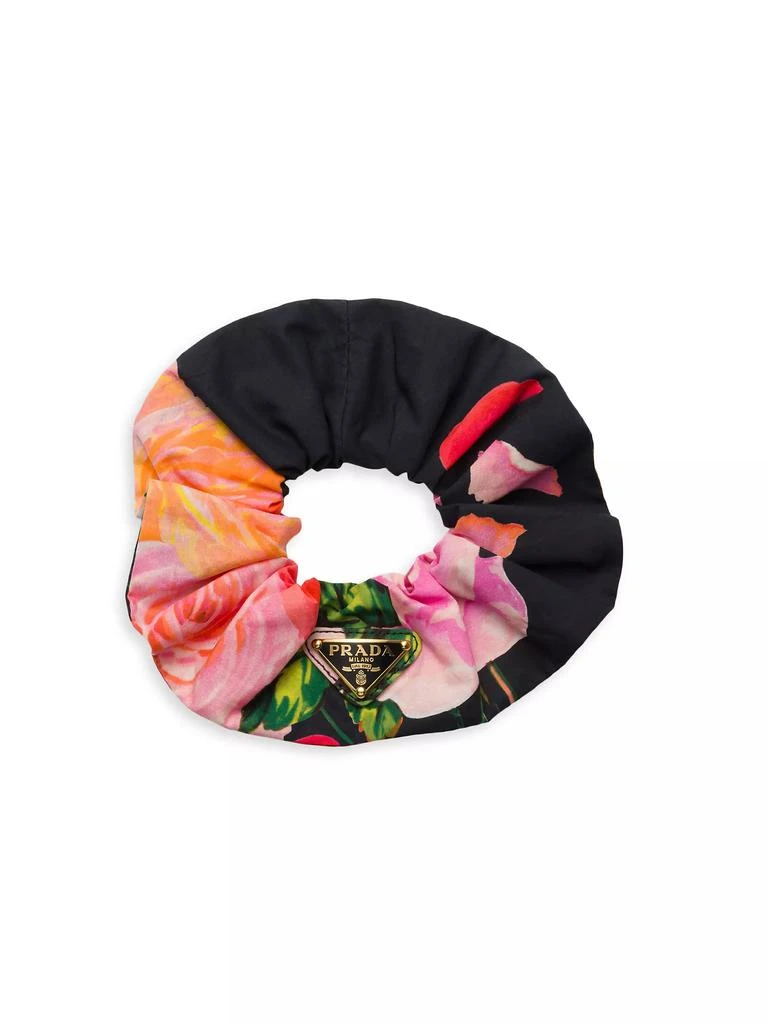 Prada Printed Fabric Scrunchie 1