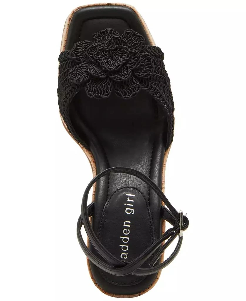 Madden Girl Garden Flower Platform Dress Sandals 4