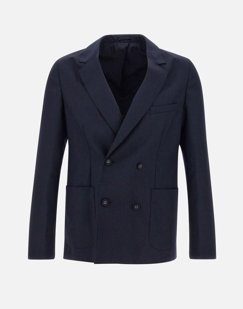 OFFICINE GENERALE "Leon" wool blazer 1