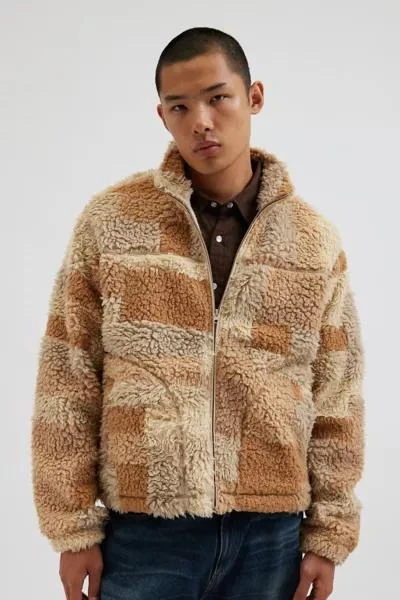 BDG BDG Patchwork Fleece Zip Jacket 6