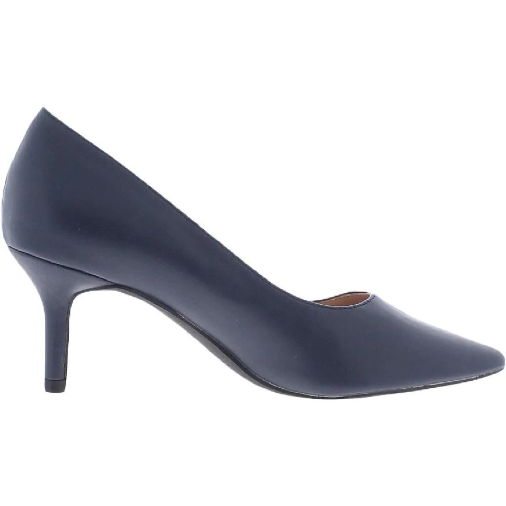 French Connection Kate Womens Vegan Leather Slip On Pumps 2