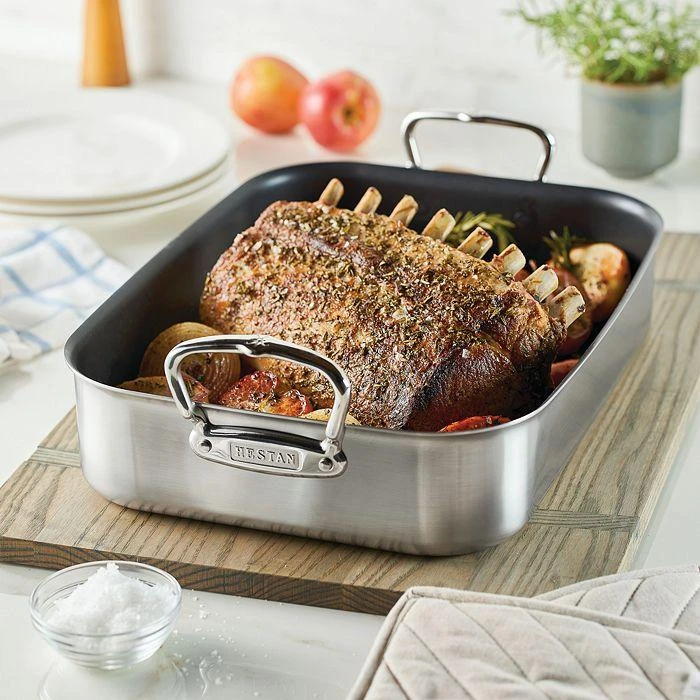 Hestan 17" Roaster with Rack 6