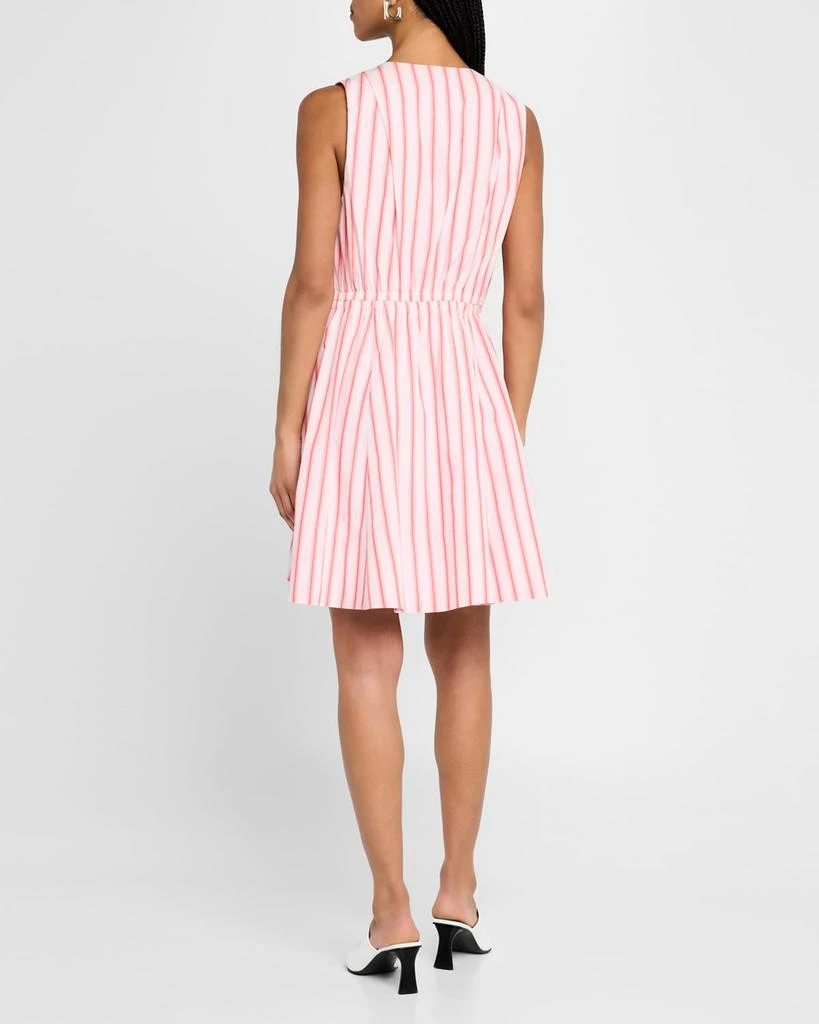 Derek Lam Tia Multi-Striped Mini Dress 3
