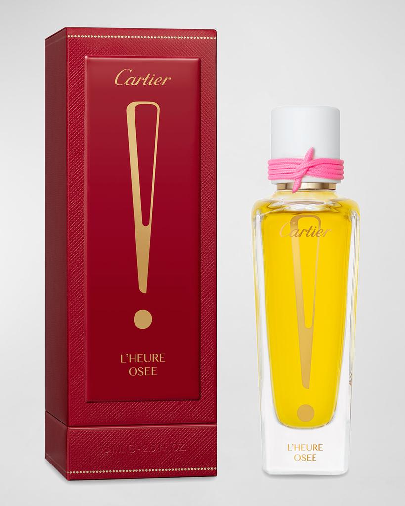 Cartier L'Heure Osee Eau de Parfum Eau de Toilette, 2.5 oz.
