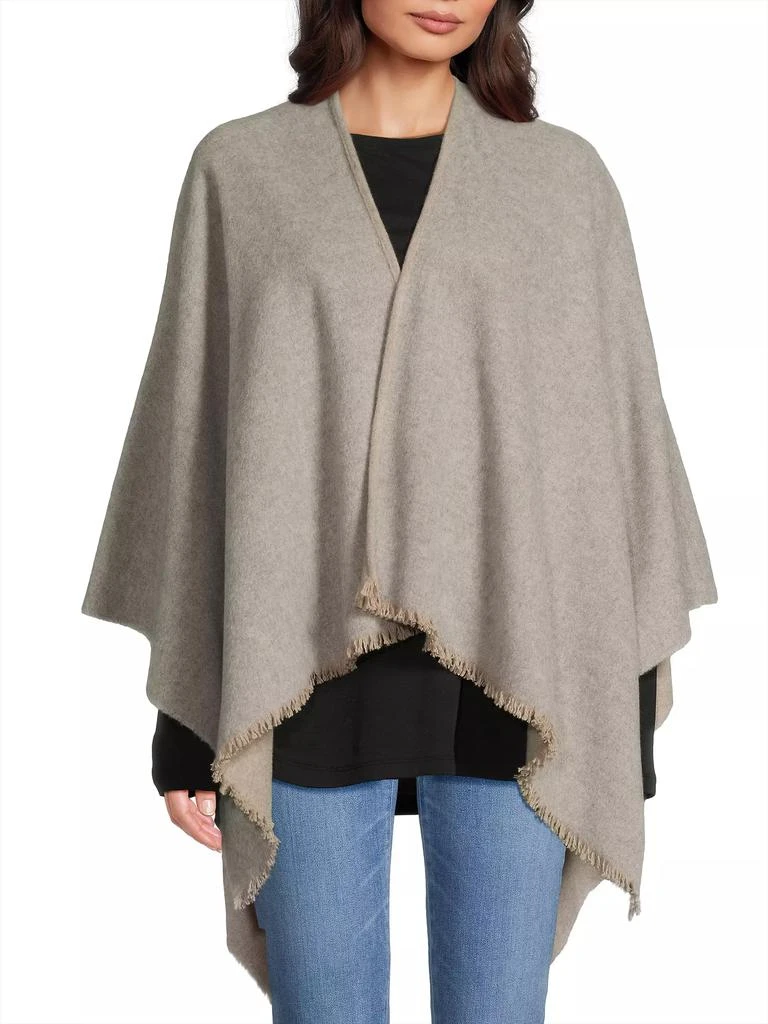 rag & bone Ivy Cashmere Reversible Poncho 6