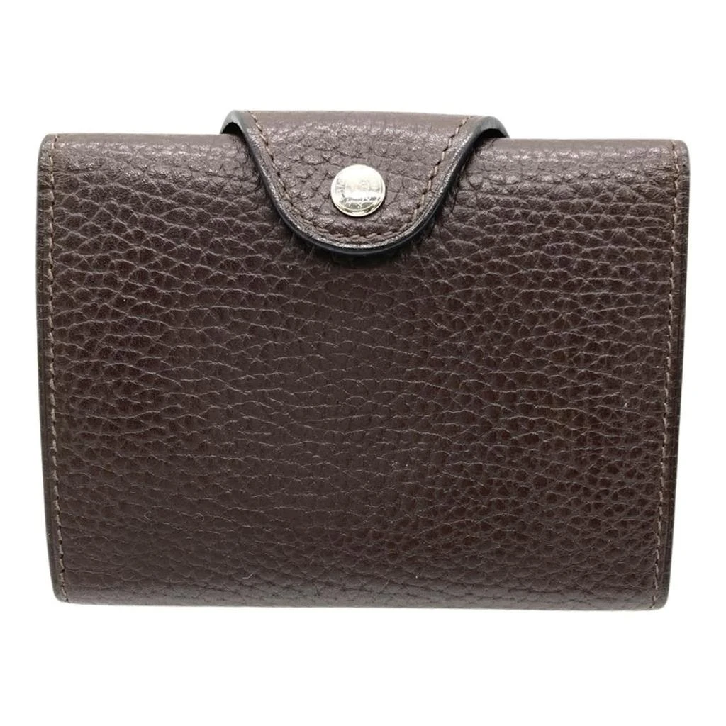 Hermes Vache Leather Wallet (Bi-Fold) (Pre-Owned)