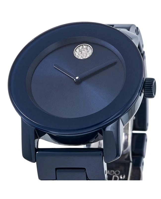 Movado Movado Bold Blue Dial Ceramic Women's Watch 3600805 2