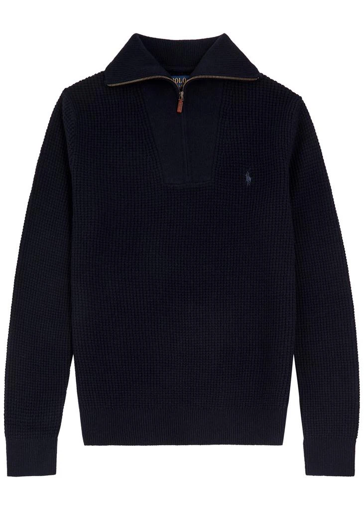 Ralph Lauren Waffle-knit wool-blend jumper  1