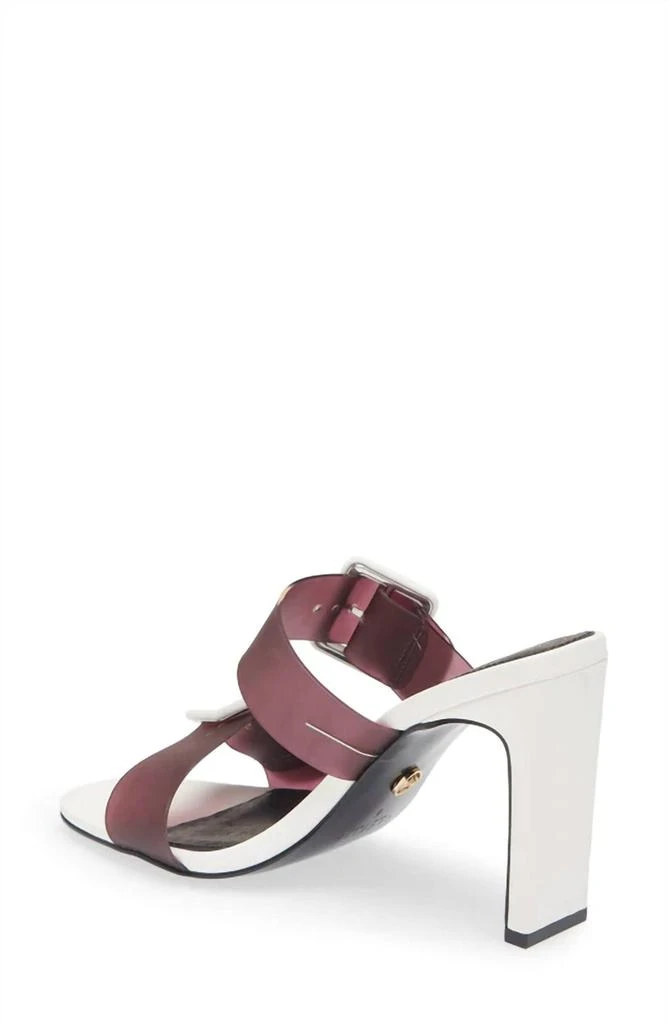 Cecelia New York Vicki Block Heel In Black And White 3