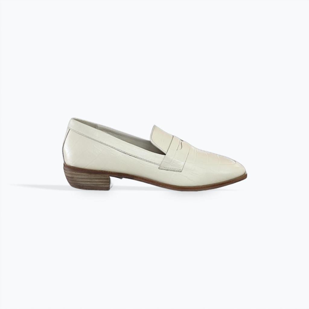 42 GOLD 42 Gold - Yasmeen Croc Embossed Loafer