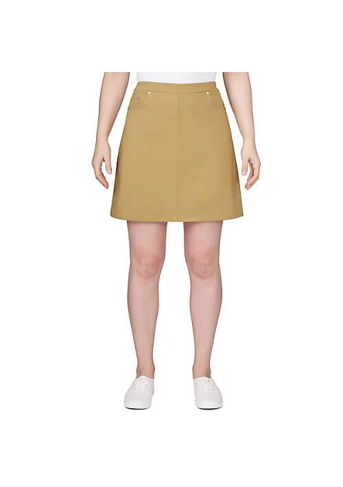 Hearts of Palm Of Palm A Touch Of Tropical Solid Skort 1