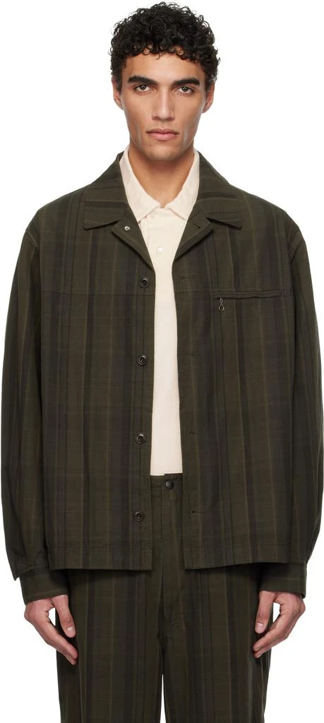Nanamica Brown Plaid Dock Jacket 1
