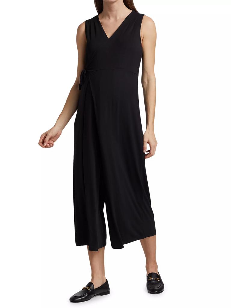 Nom Maternity Francesca Sleeveless Wide-Leg Maternity Wrap Jumpsuit