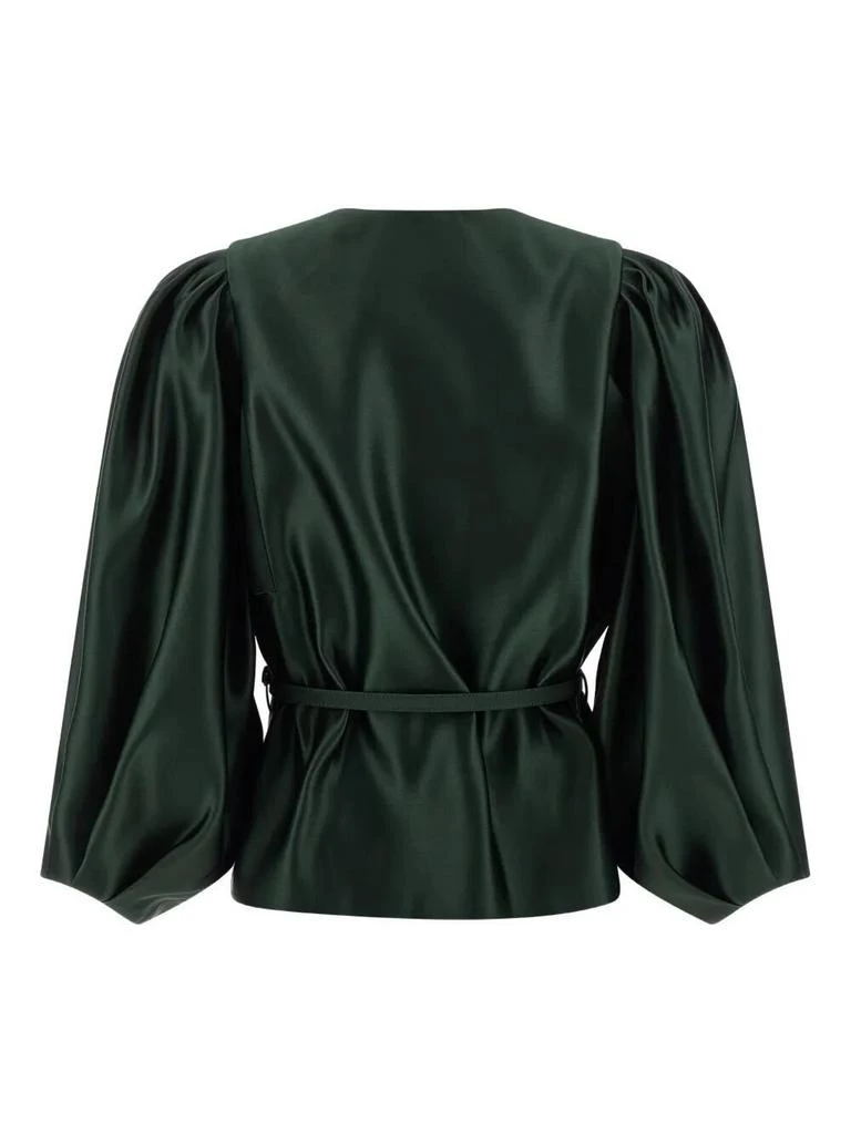 Fendi Fendi Duchess Crewneck Belted Jacket 2