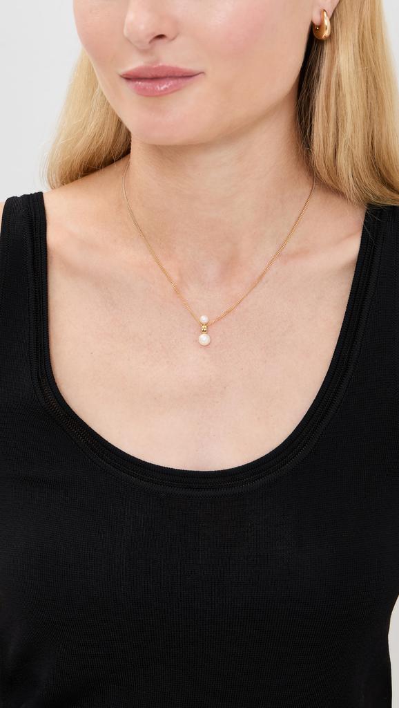 Missoma Pearl Ridge Pendant Chain Necklace