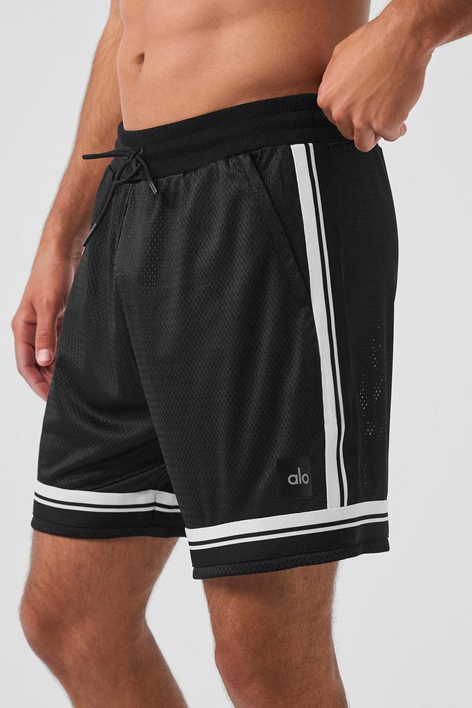 Alo 7" Key Mesh Basketball Short - Italian Plum