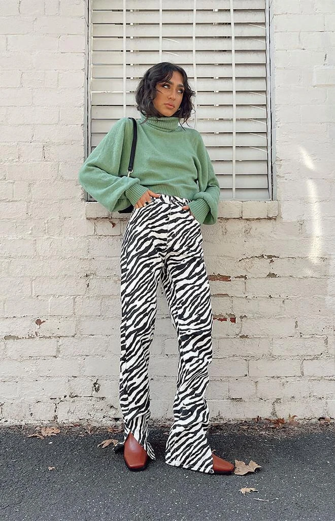 Princess Polly Zahara Cropped Turtleneck Sweater 4