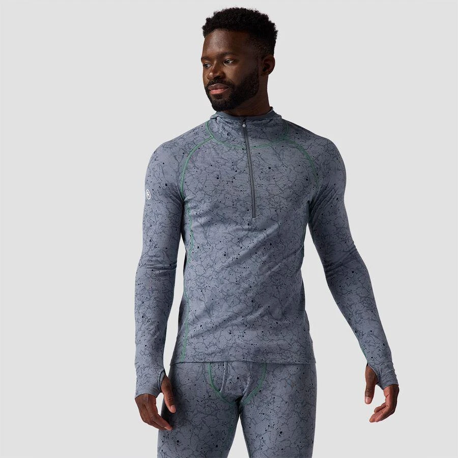 Cedars RWS Merino Lt-Wt Baselayer 1/2-Zip Scuba Top - Men's