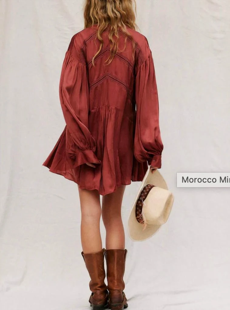 Jen's Pirate Booty Moroccan Mini Ress In Carnelian 2