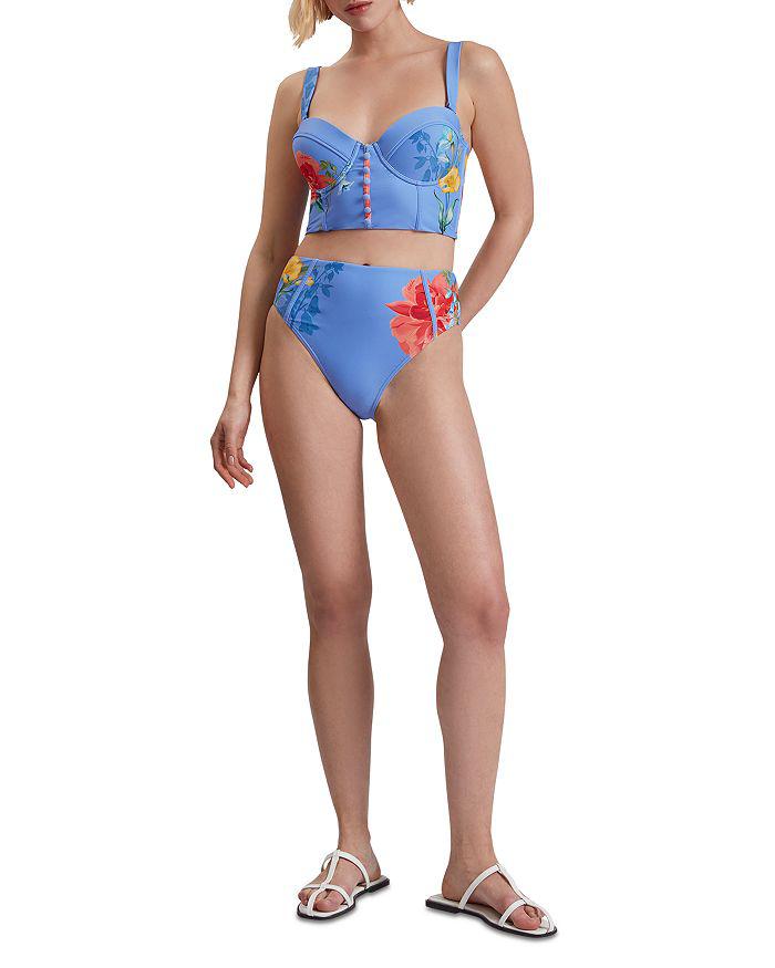 Ted Baker London Lorriee High Waisted Bikini Bottom