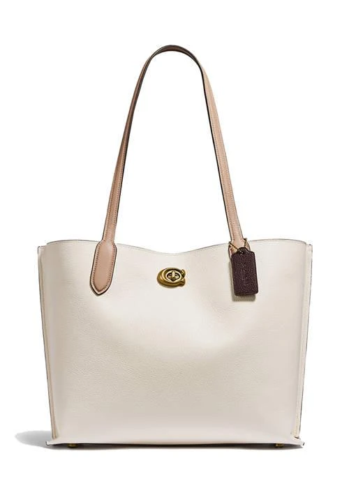 Coach Willow Tote In Colorblock 1