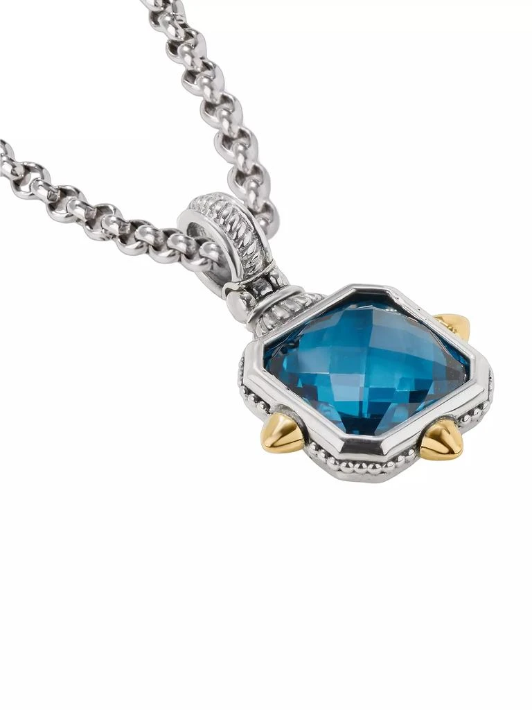 Konstantino Anthos S/G Blue Spinel Pendant 2