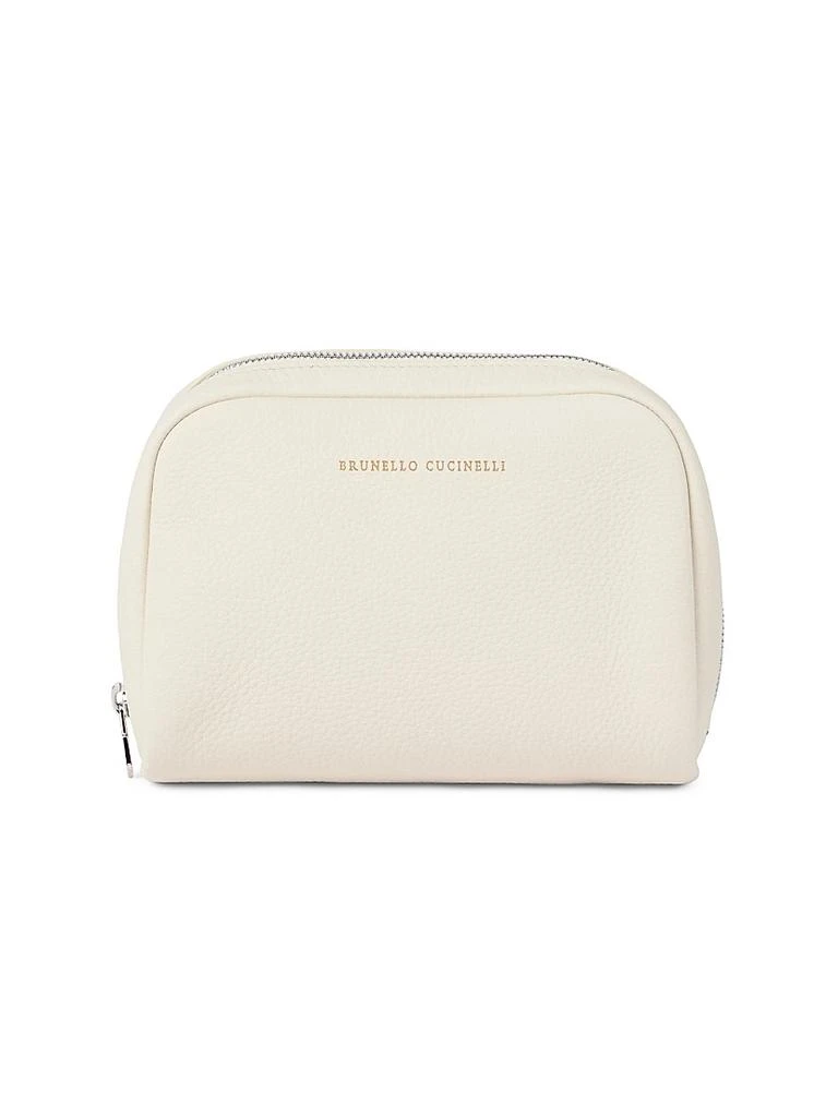 Brunello Cucinelli Fine Grain Calfskin Slim Beauty Case