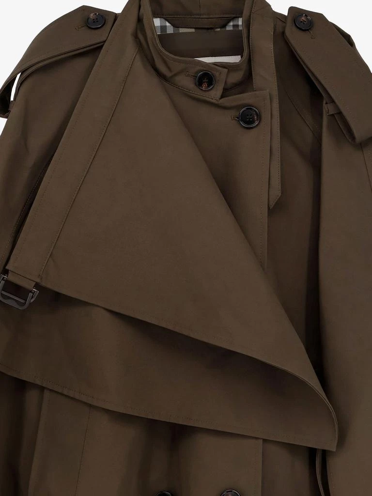 Burberry Cotton cape with Traditional Check lining 3