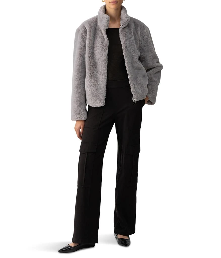 Sanctuary Lux Fur Coat 4