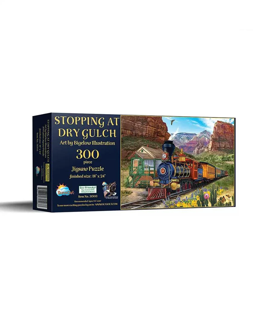 SunsOut Stopping at Dry Gulch 300 piece Jigsaw Puzzle for Adults