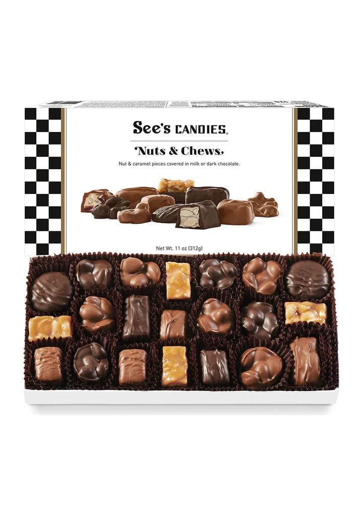 See
s Candies Nuts 
Chews Box