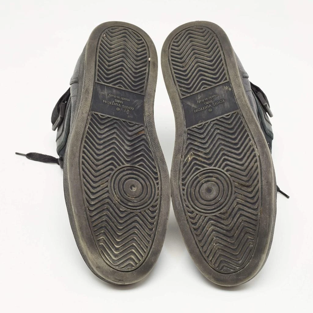 Louis Vuitton Louis Vuitton Black/Grey Graphite Canvas Rivoli High Top Sneakers Size 44.5 6