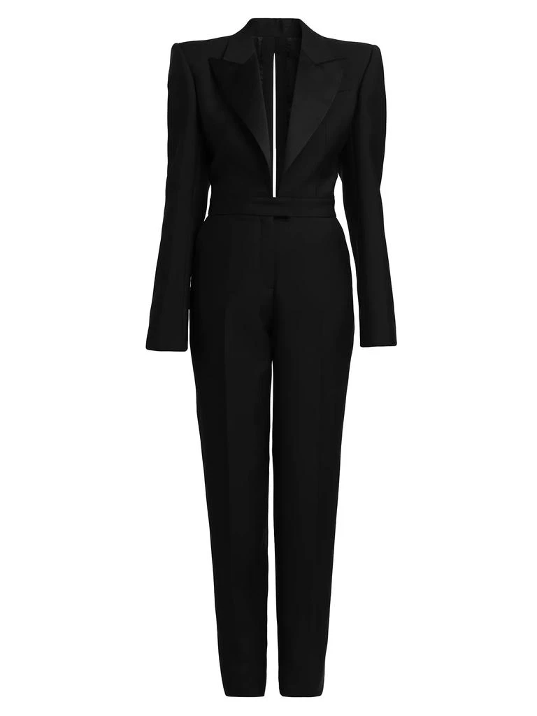 Alexander McQueen Wool Blazer Jumpsuit 1