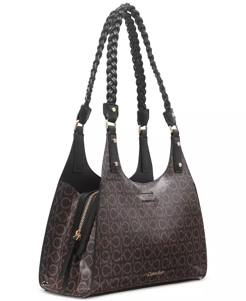 Calvin Klein Shelly Signature Satchel 3