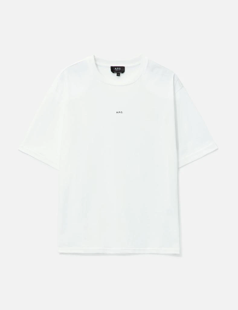 A.P.C. Boxy Micro Logo T-shirt 1