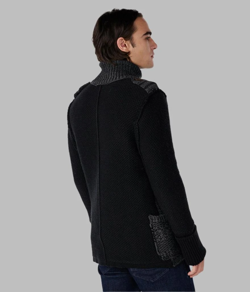 Karl Lagerfeld Paris MOCK NECK KNIT CARDIGAN 2